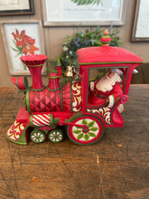 Load image into Gallery viewer, Jim shore Christmas Train Engine