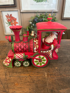 Jim shore Christmas Train Engine