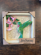 Load image into Gallery viewer, Jim shore hummingbird, decorative plaque