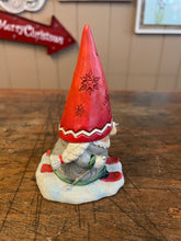 Load image into Gallery viewer, Jim shore gnome on skis