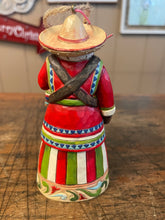 Load image into Gallery viewer, Jim shore, Mexican, Santa ornament