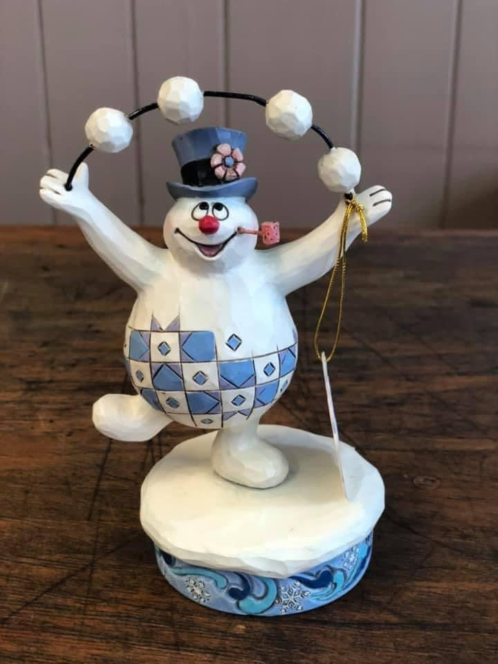 Jim Shore Frosty “Winter is in the air”