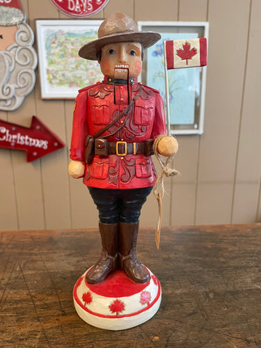 Jim sure we stand on guard for thee Canadian nutcracker